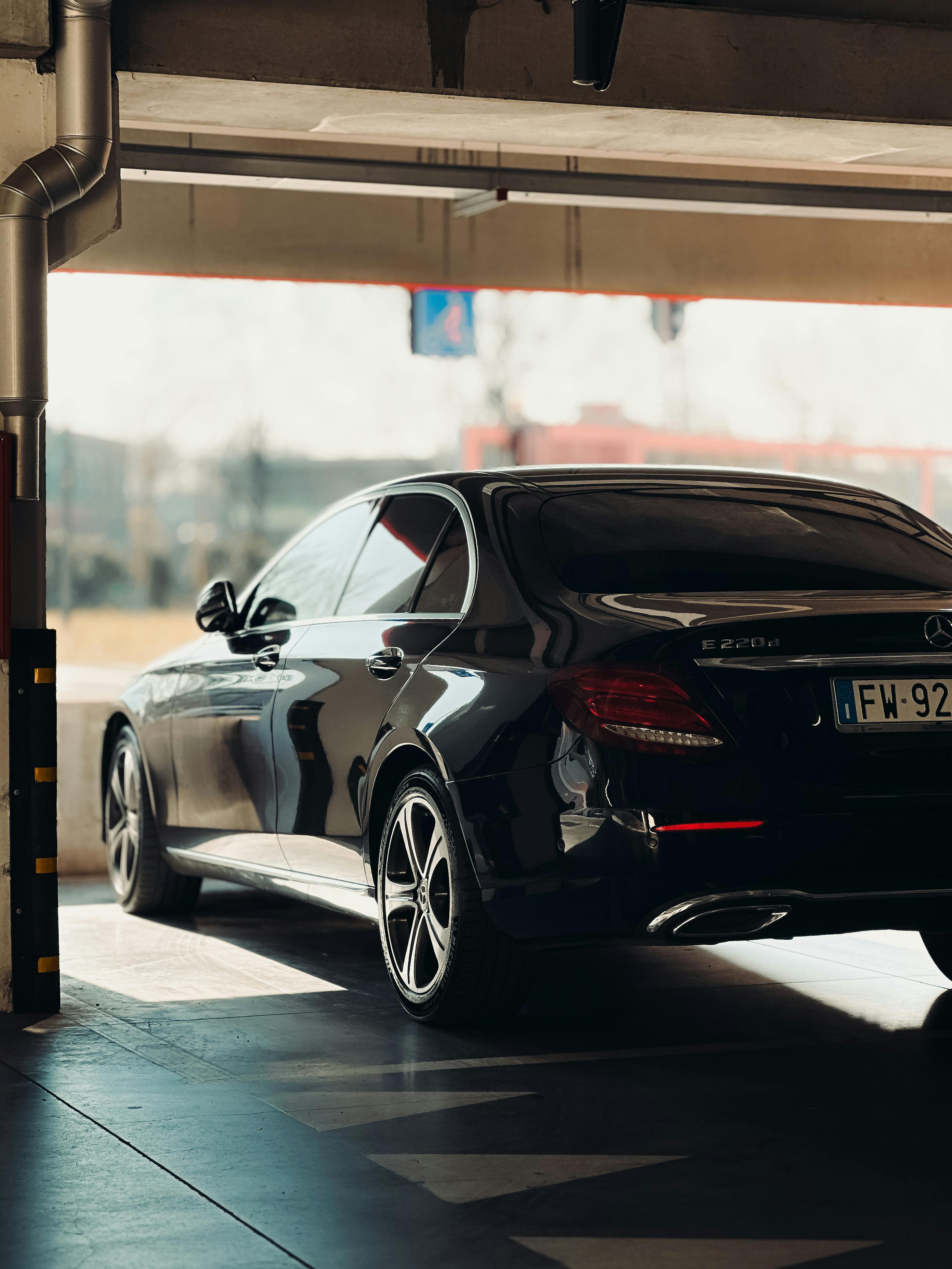 Car window tint installed on a vehicle