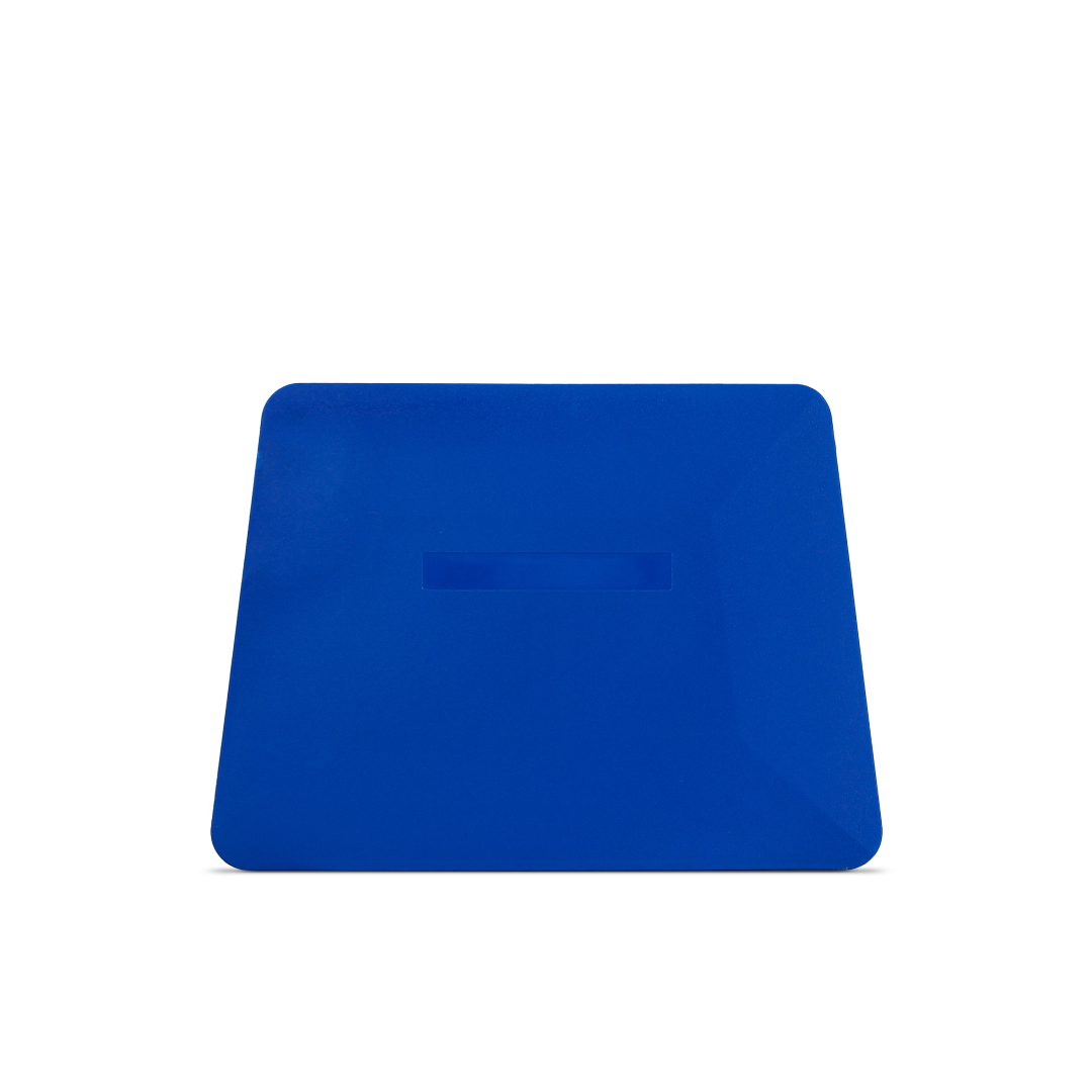 Blue medium flex tint card for smooth film installation.
