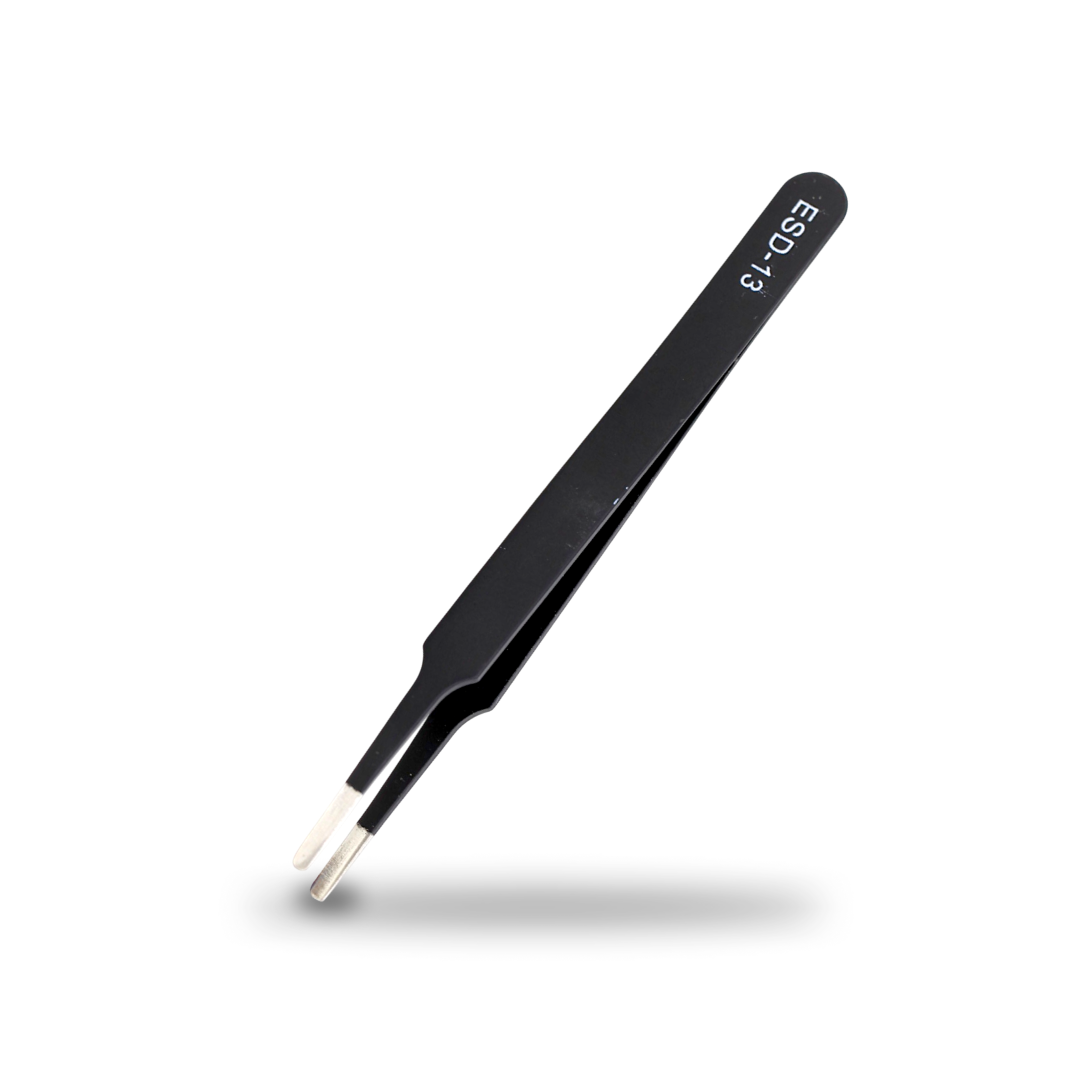 Sharp tip tweezers for picking up small vinyl pieces or weeding fine details.