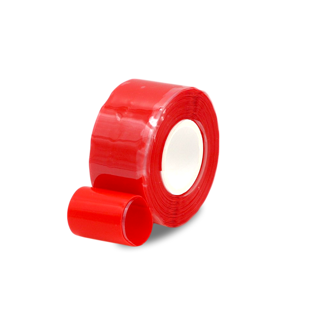 High heat-resistant tape for protecting surfaces during vinyl wrap heat application.