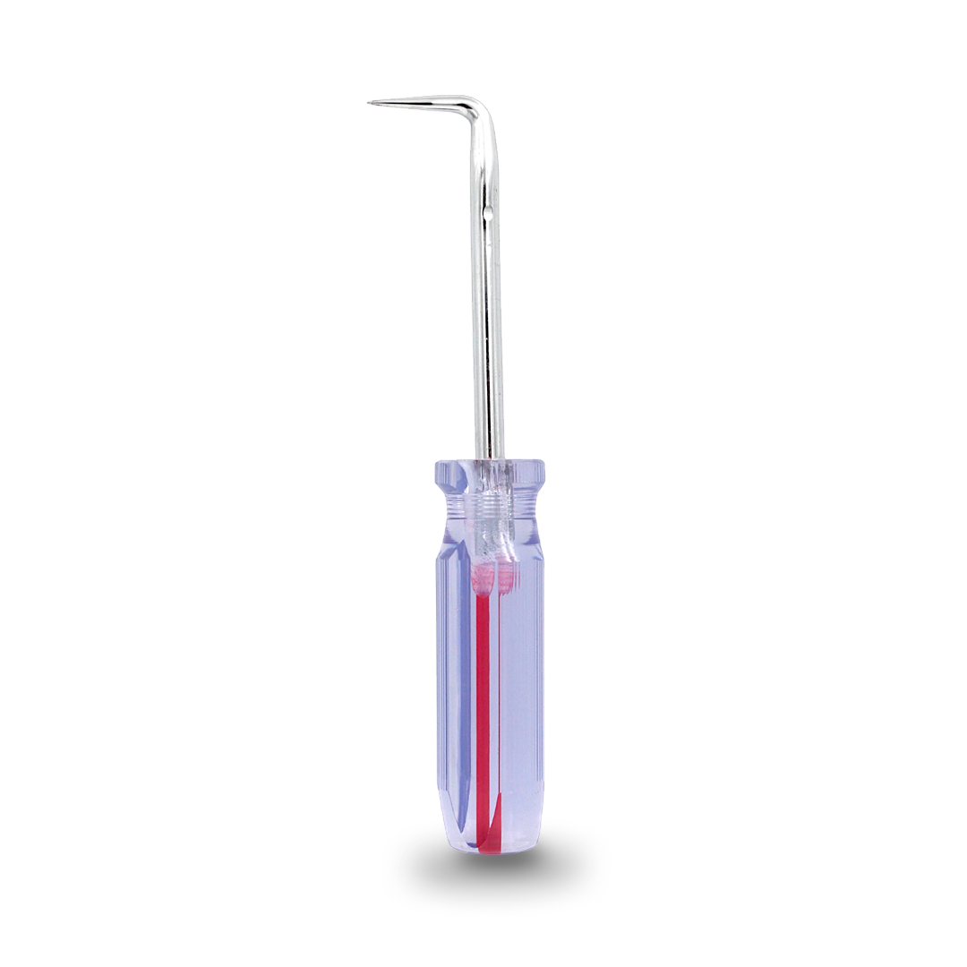 Plastic panel removal tool for safely prying car interior panels, trim, and clips without damage.