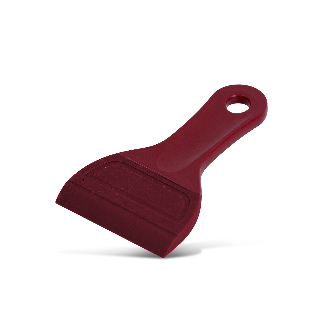 Soft rubber squeegee for smooth tint film application.