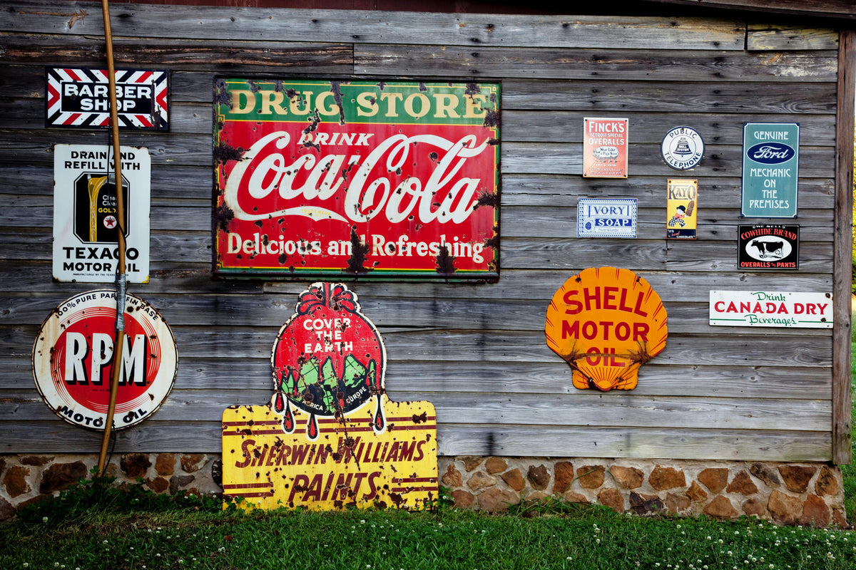 Corflute signs and metal signage