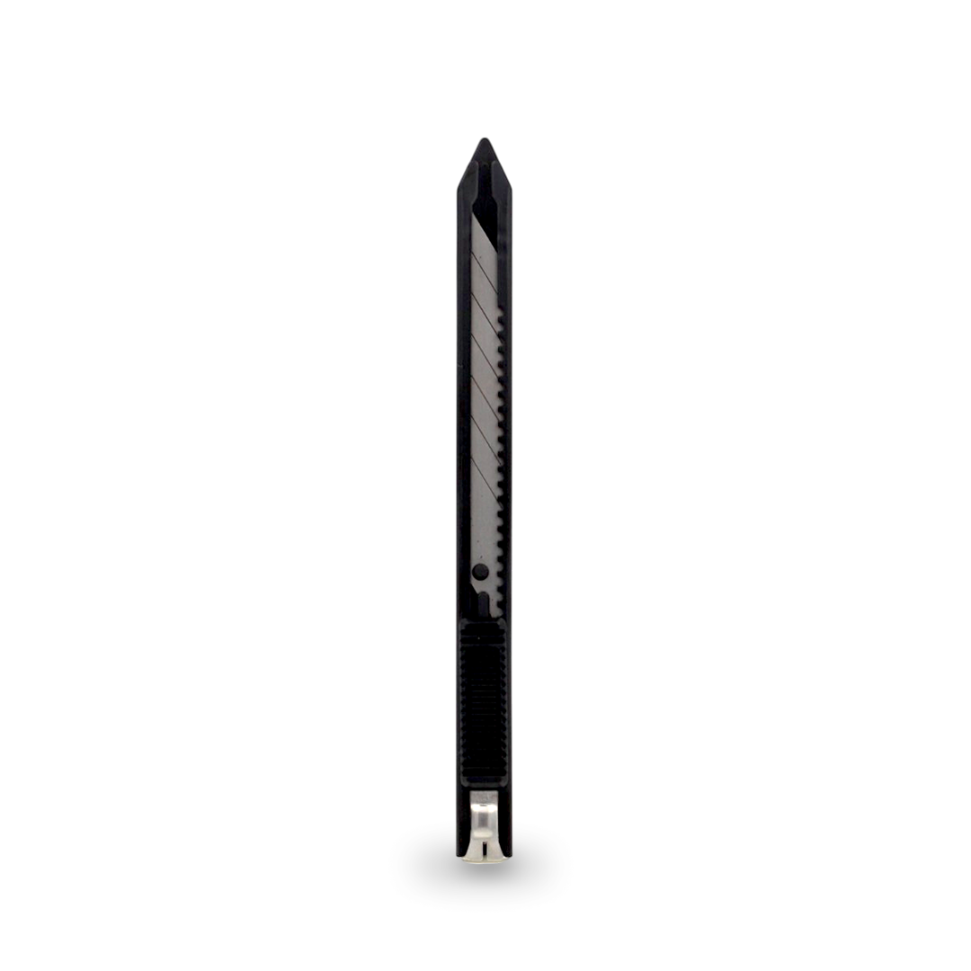 Black aluminum precision knife with 30-degree blade.