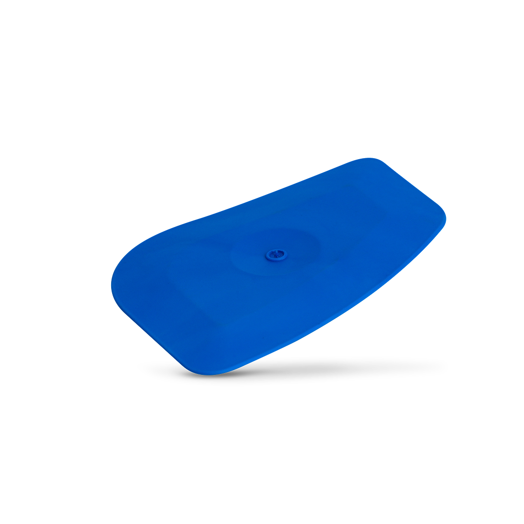 Soft blue chizler tool for lifting vinyl and decals without damage.