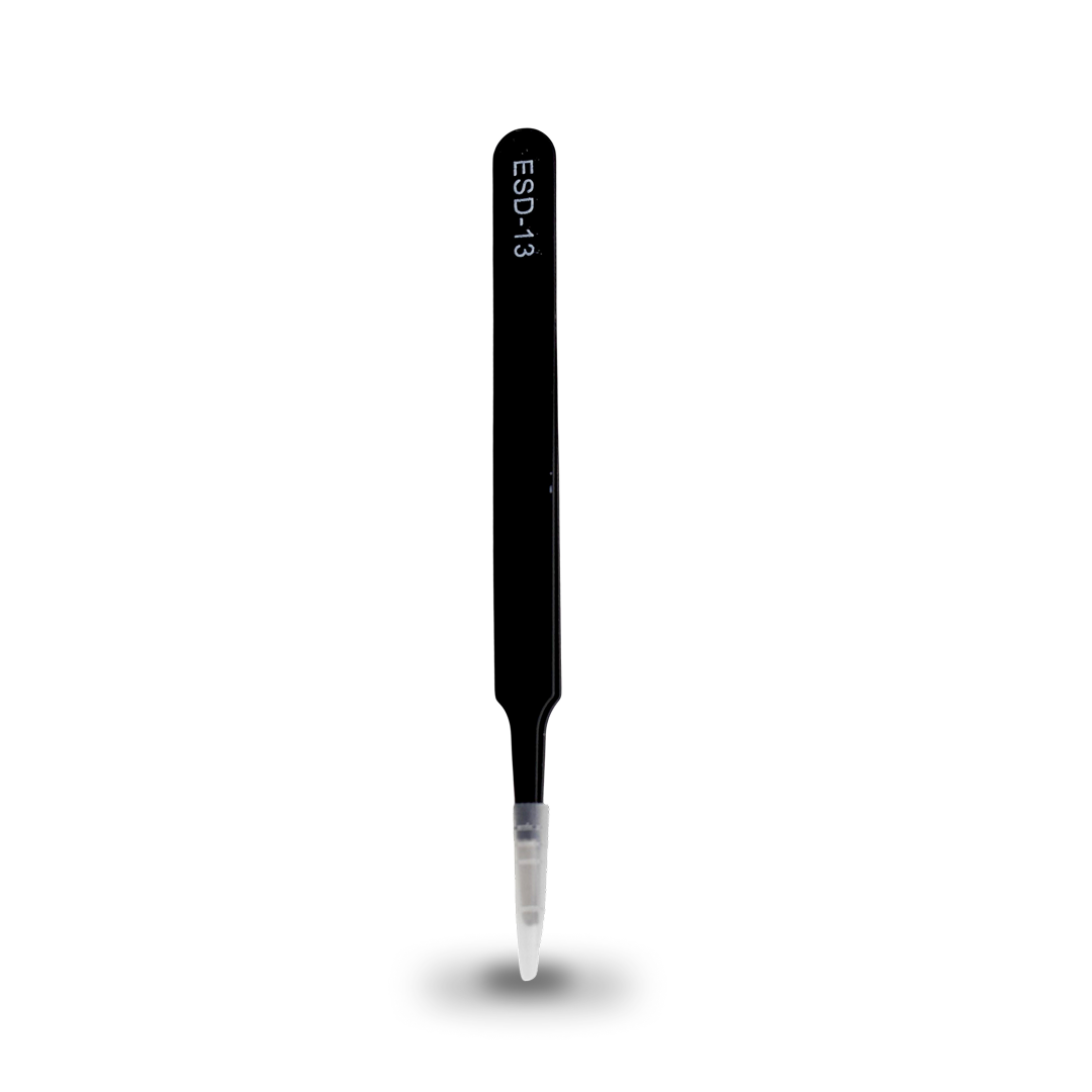 Sharp tip tweezers for picking up small vinyl pieces or weeding fine details.